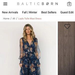 Layla Tulle Maxi Dress